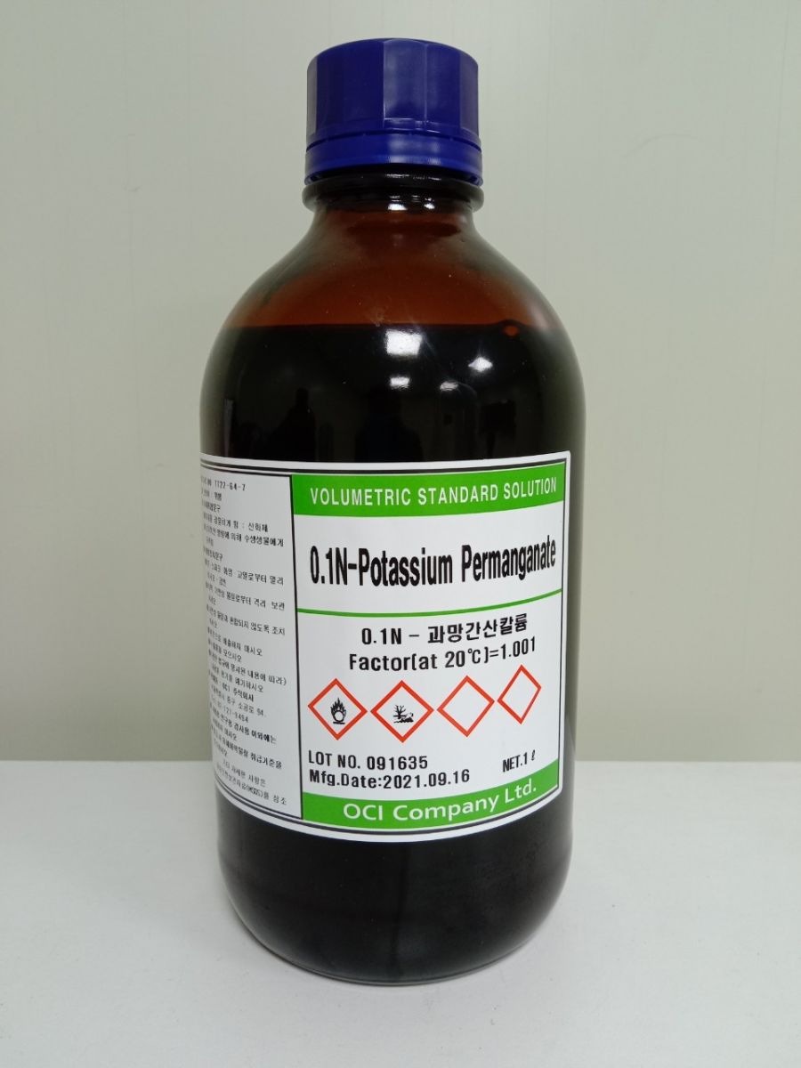 0.1N KMnO4 - Potassium permanganate (OCI)