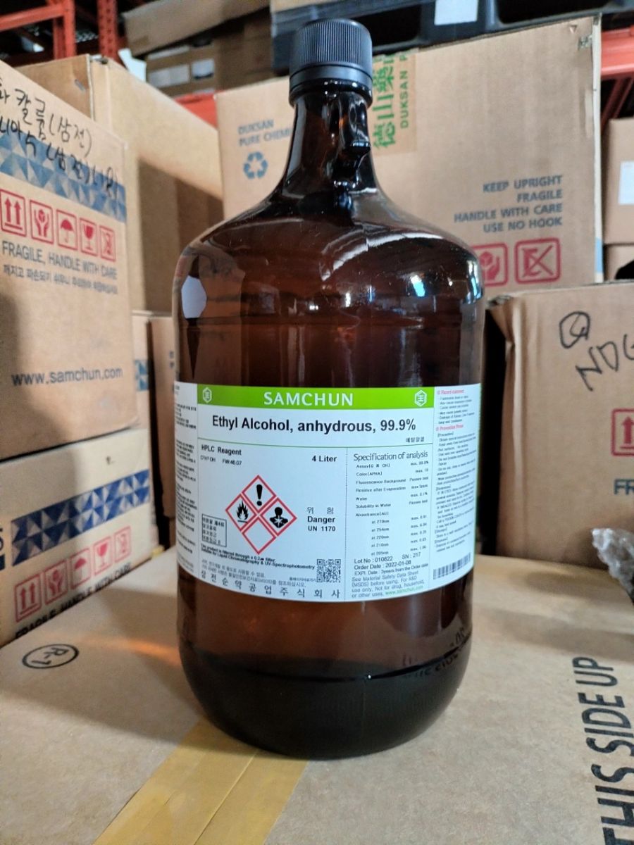 Ethyl alcohol 99.9%-4L-hplc grade (SAMCHUN)