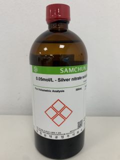 0.05mol /L Silver nitrate N/20 (SAMCHUN)