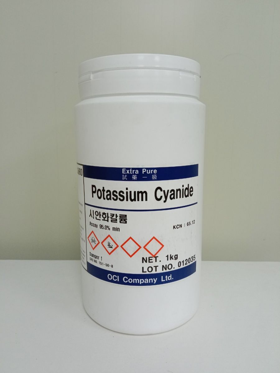Potassim cyanide - NaCN (OCI)