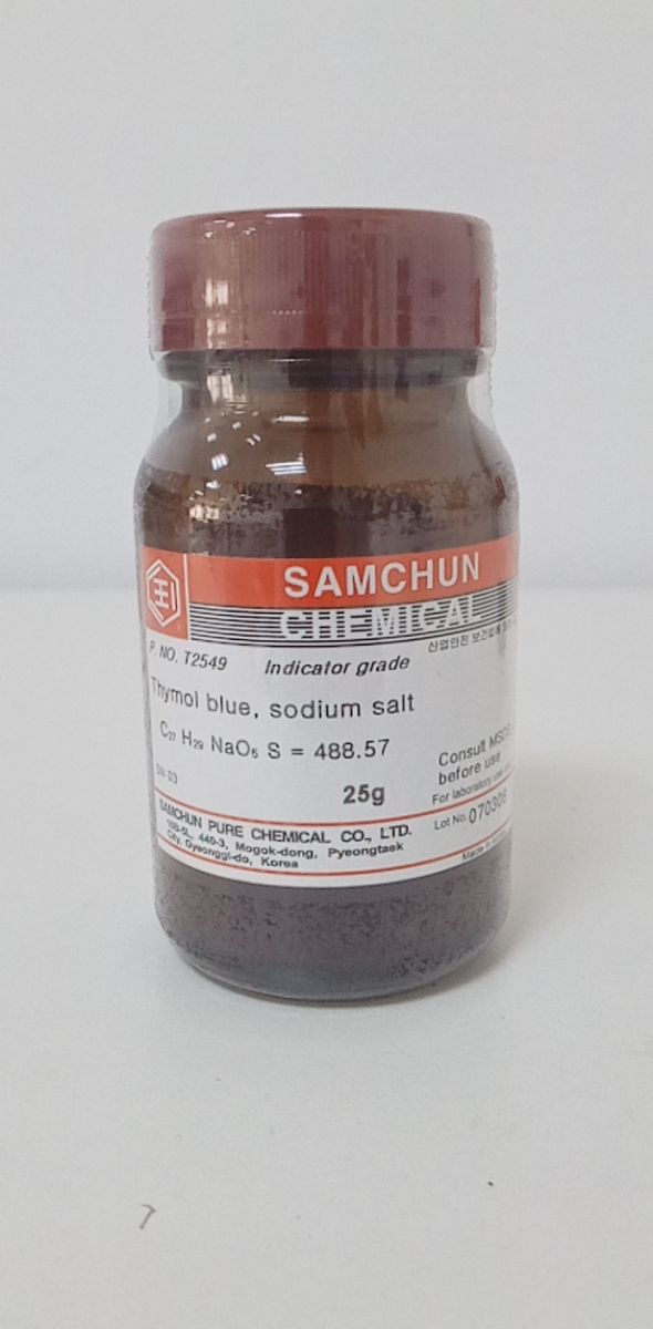 Thymol blue, sodium salt ( Samchun)