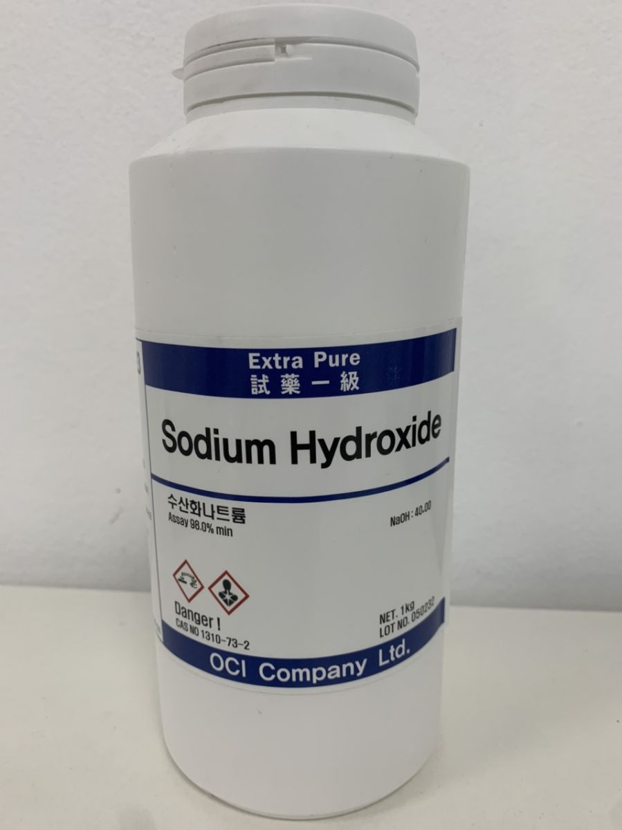 Sodium hydroxide NaOH (OCI)